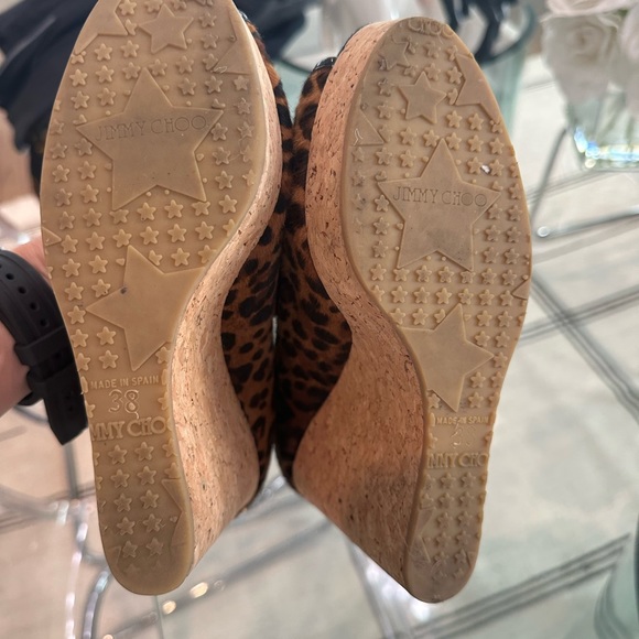 Jimmy Choo leap are wedges 38 - Picture 4 of 7